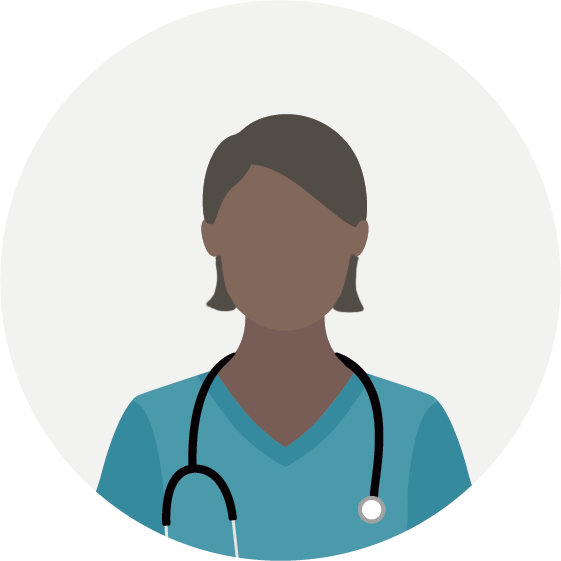 Ilustración personal sanitario